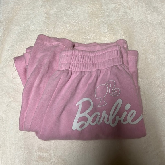 barbie Semi used Small pink Sweatpants - Picture 3 of 4